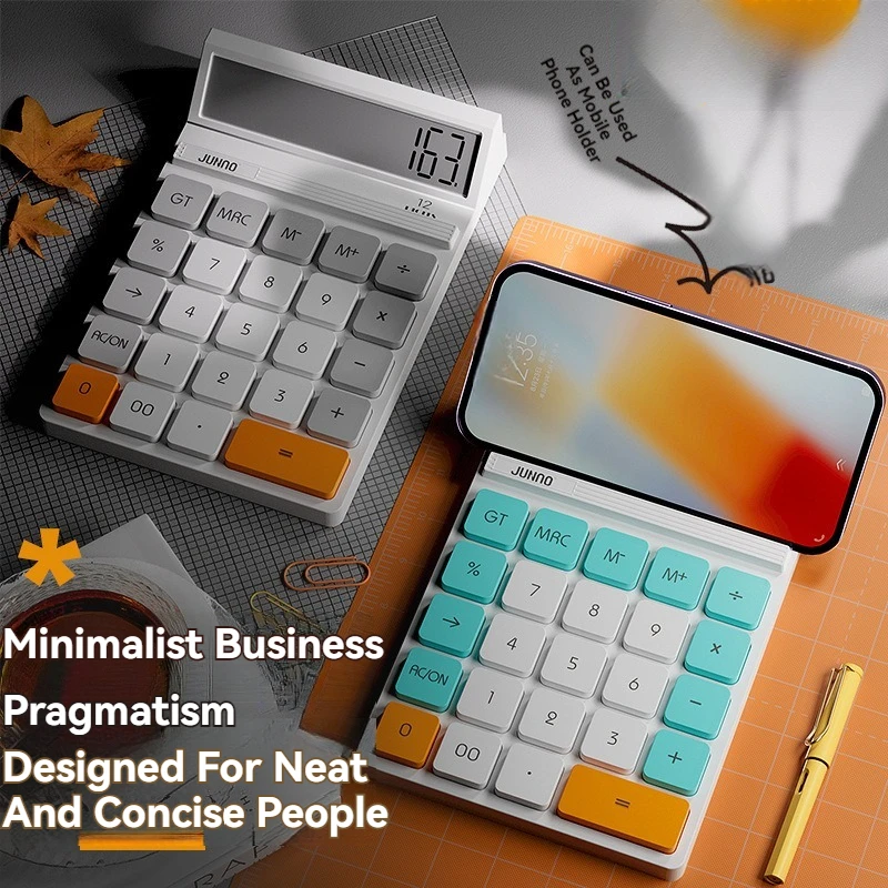 Home Office Call Center - Office Calculator Goddess Model with Mobile