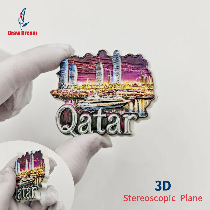 1Pc Qatar 3D Stereo Refrigerat - đánh giá và giá Home Office Qatar Travel