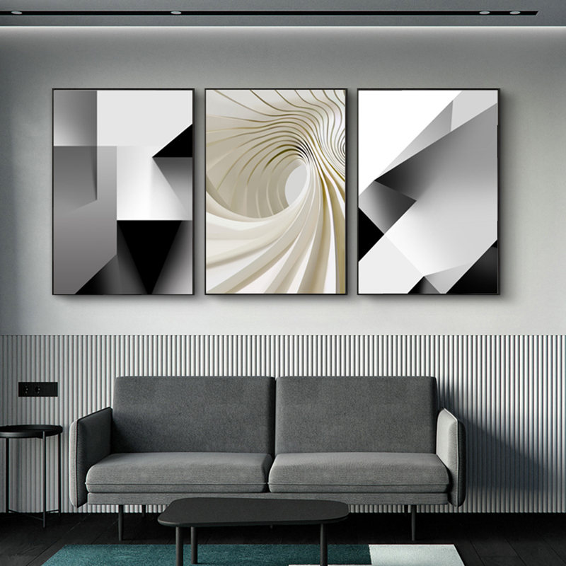 Nordic Canvas Painting Black W - đánh giá và giá Home Office York