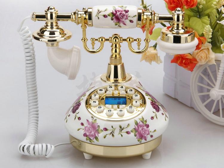 Corded Telephone Retro Landlin - đánh giá và giá Home Office Call Center