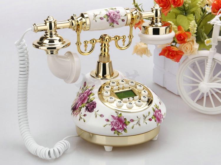 Corded Telephone Retro Landlin - đánh giá và giá Home Office Call Center