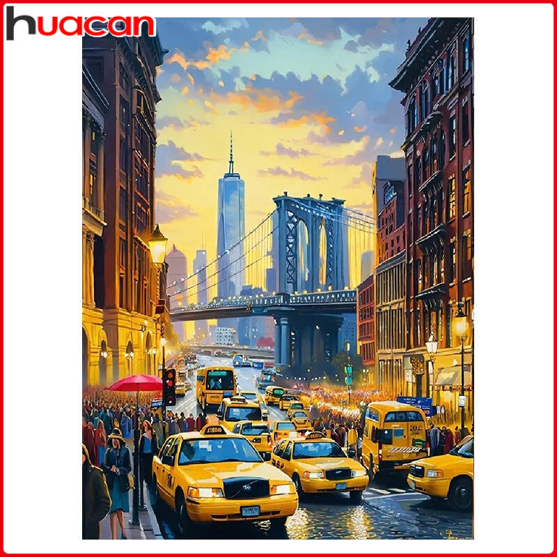 HUACAN Diamond Painting New Yo - đánh giá và giá Home Office York
