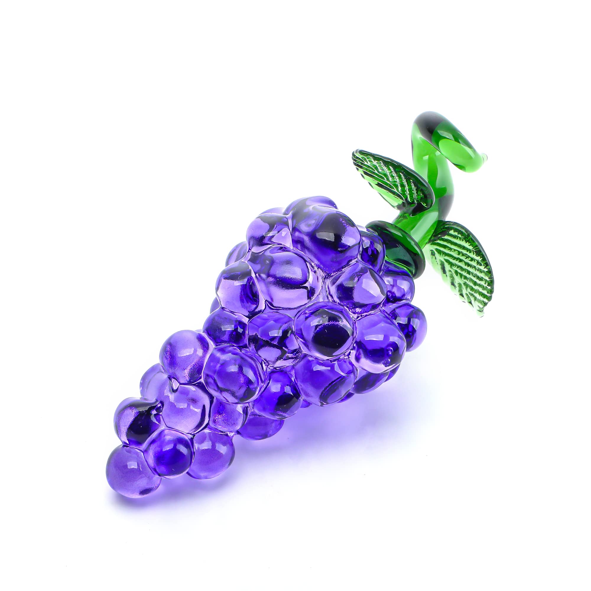 Handmade Glass Purple Grape Fi - đánh giá và giá Home Office Freelancer