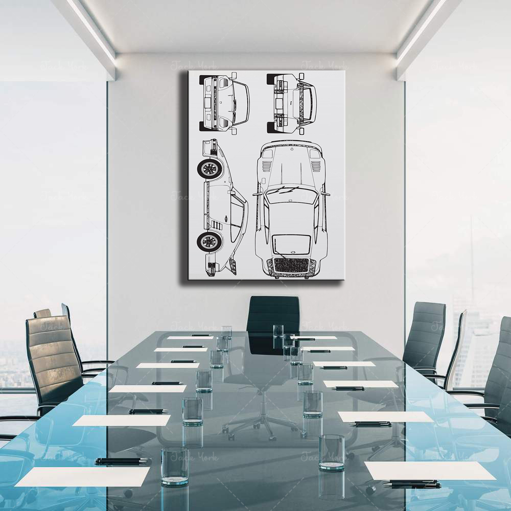 Gift for him Vintage car | Min - đánh giá và giá Home Office York