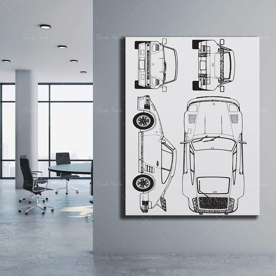 Gift for him Vintage car | Min - đánh giá và giá Home Office York