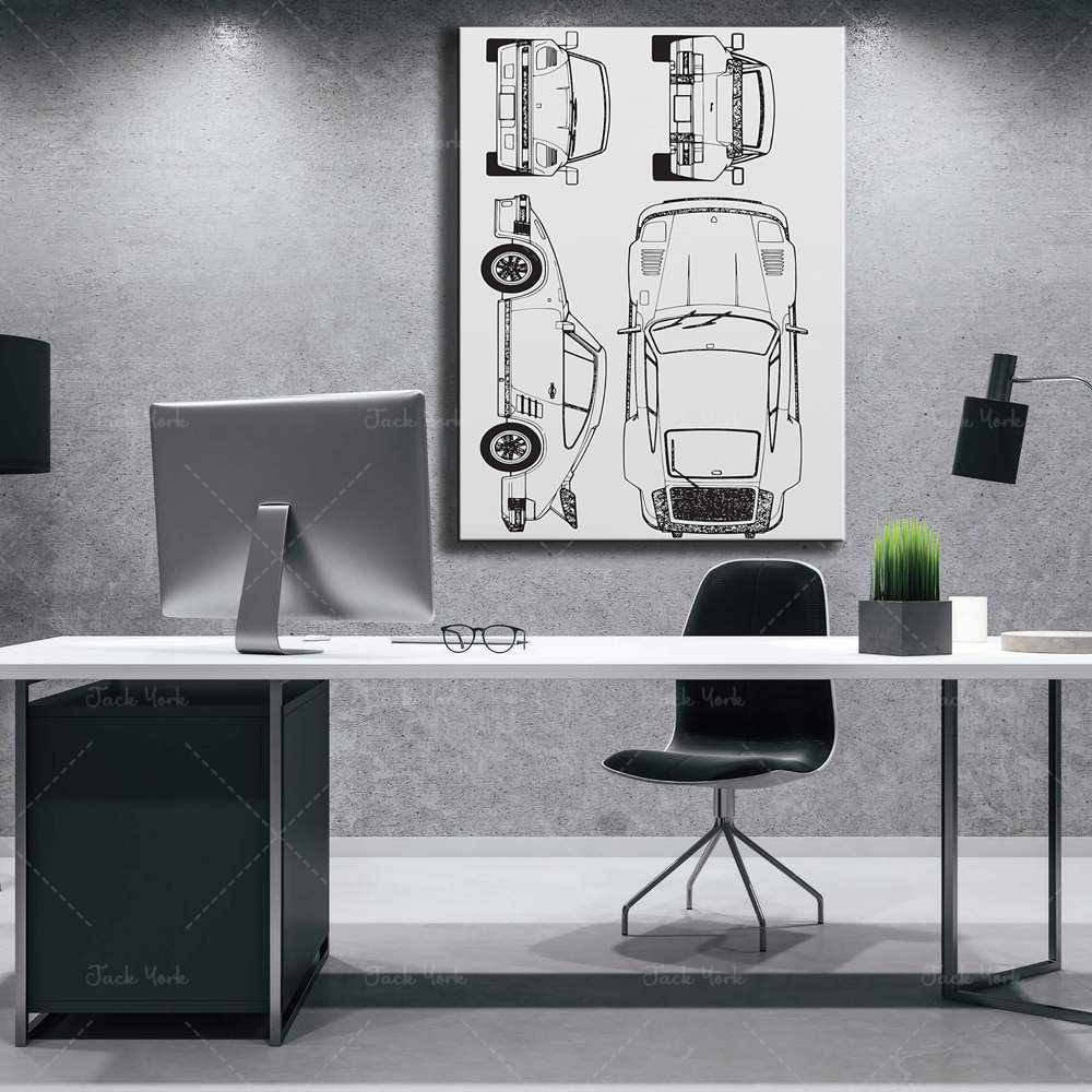 Gift for him Vintage car | Min - đánh giá và giá Home Office York