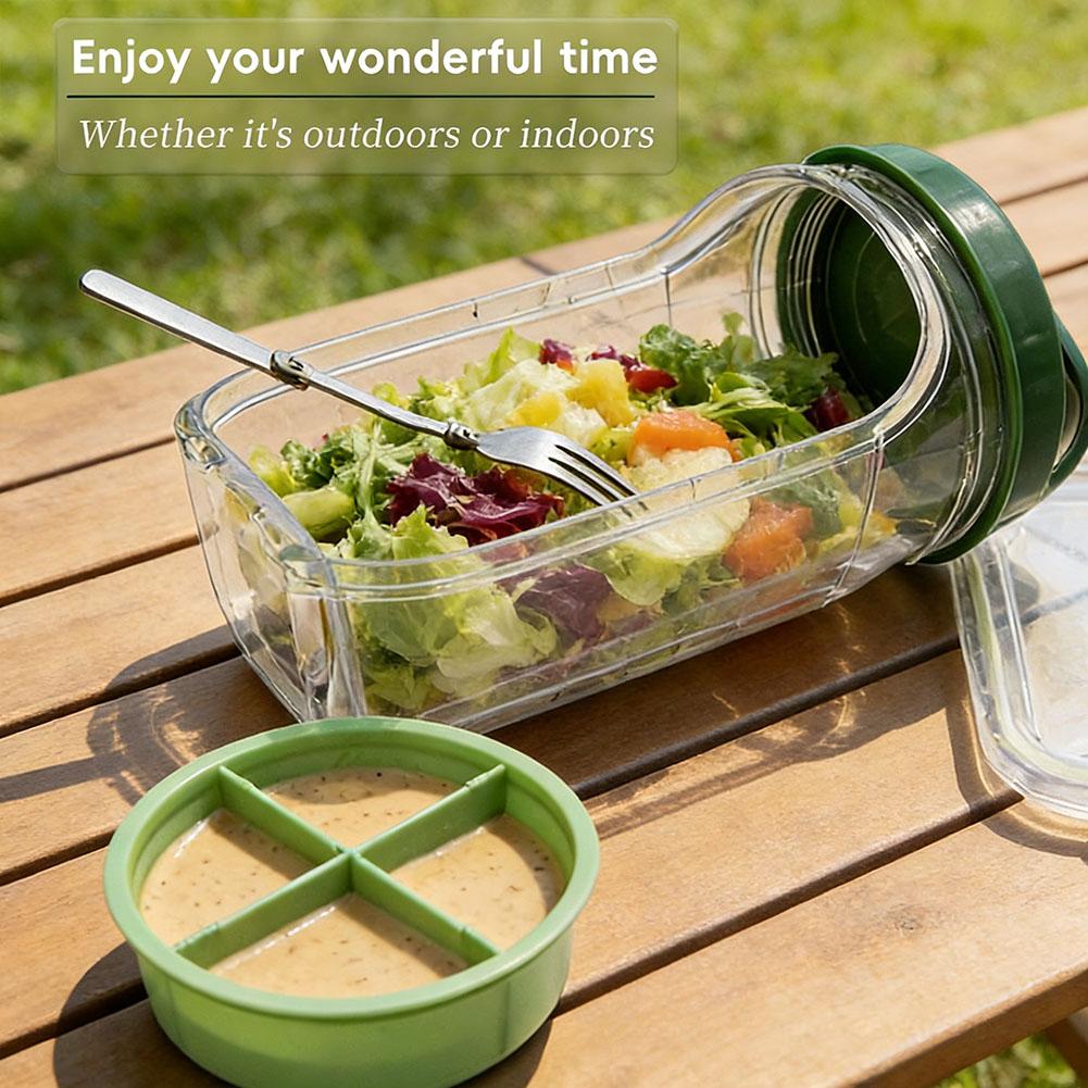 Leakproof Plastic Salad Box wi - đánh giá và giá Home Office Box
