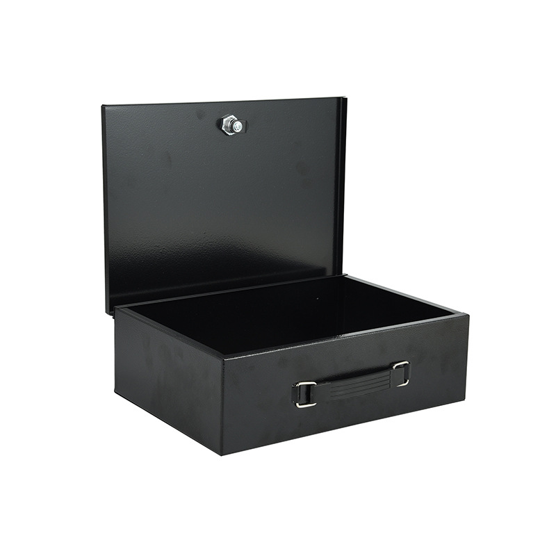 Portable Safe Locked Iron Box  - đánh giá và giá Home Office Passport