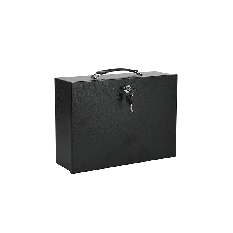 Portable Safe Locked Iron Box  - đánh giá và giá Home Office Passport