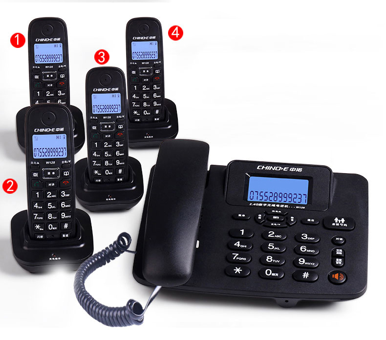 Wireless Telephone 1-4 Handste - đánh giá và giá Home Office Call Center