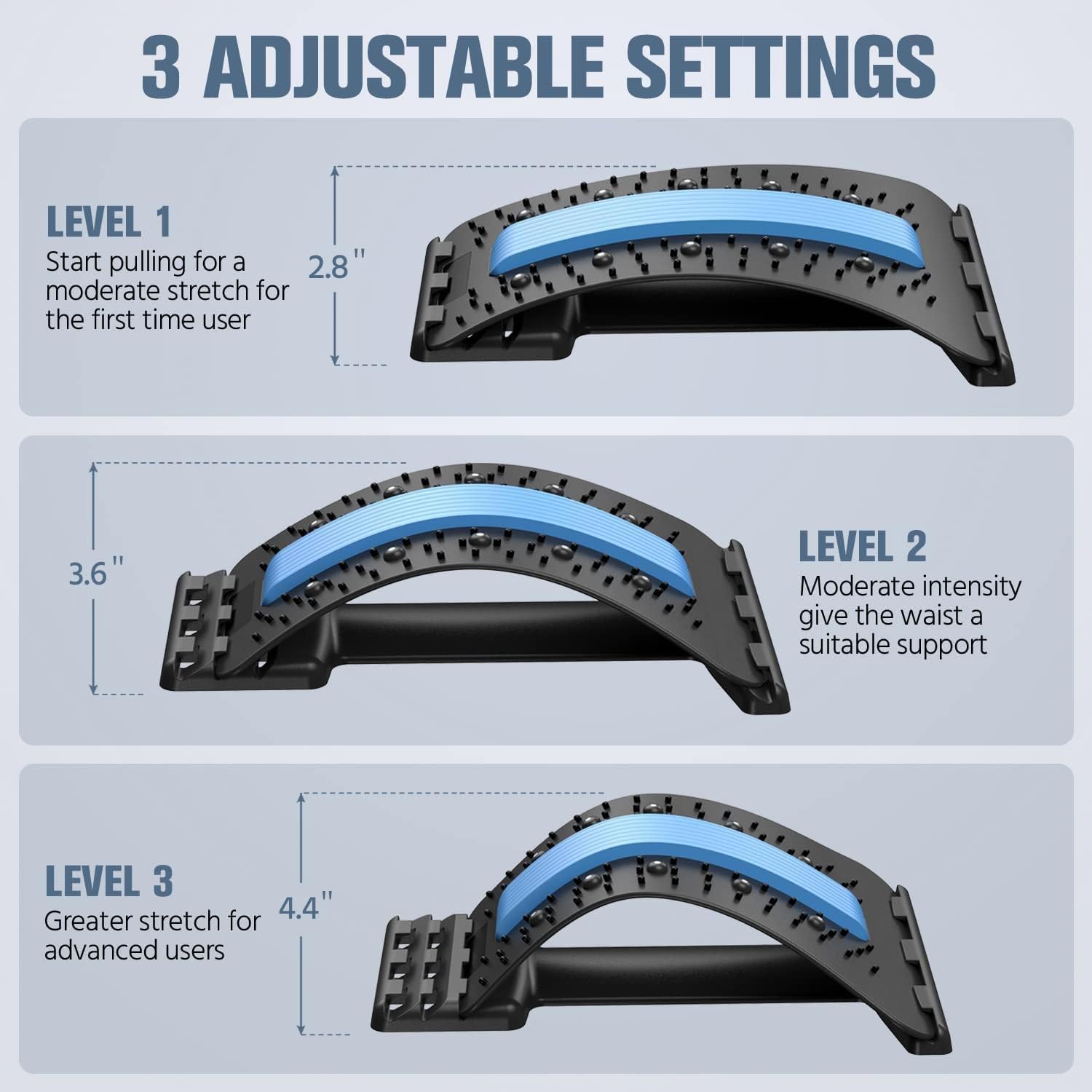 Multi-Level Back Stretching De - đánh giá và giá Home Office Equipment