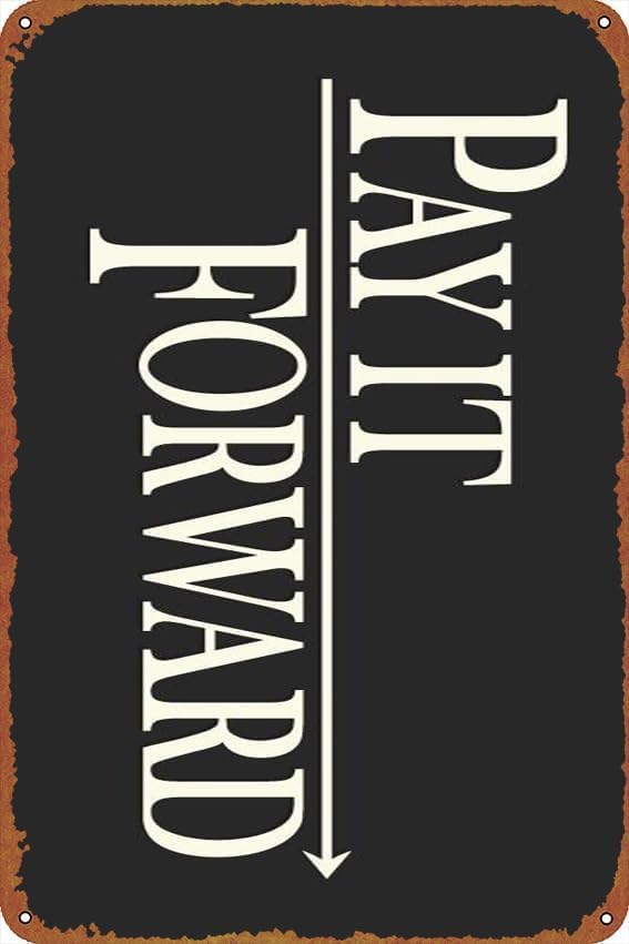 Pay It Forward Poster Vintage  - đánh giá và giá Home Office Pay