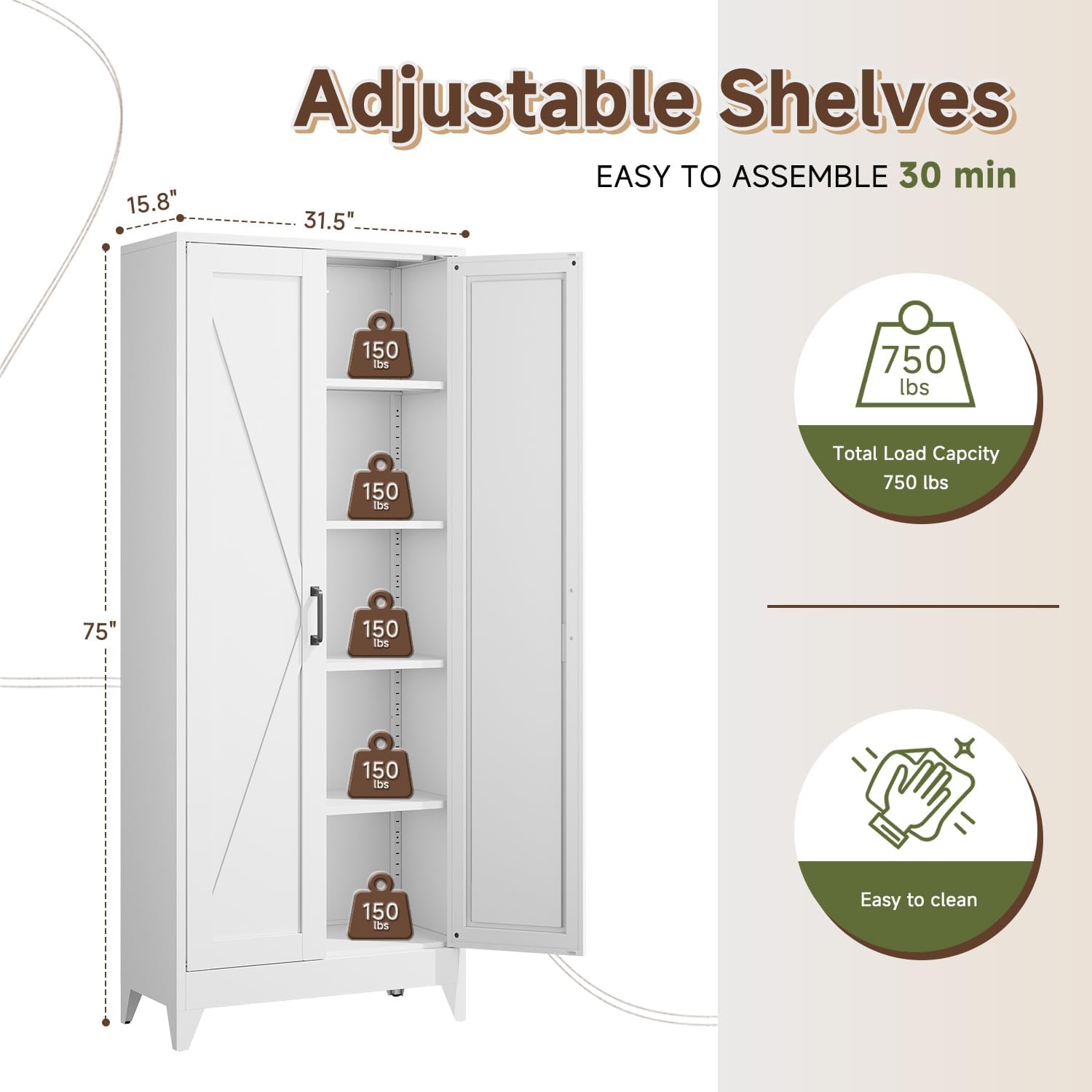 Tall Metal Storage Cabinet, Fr - đánh giá và giá Home Office Kitchen