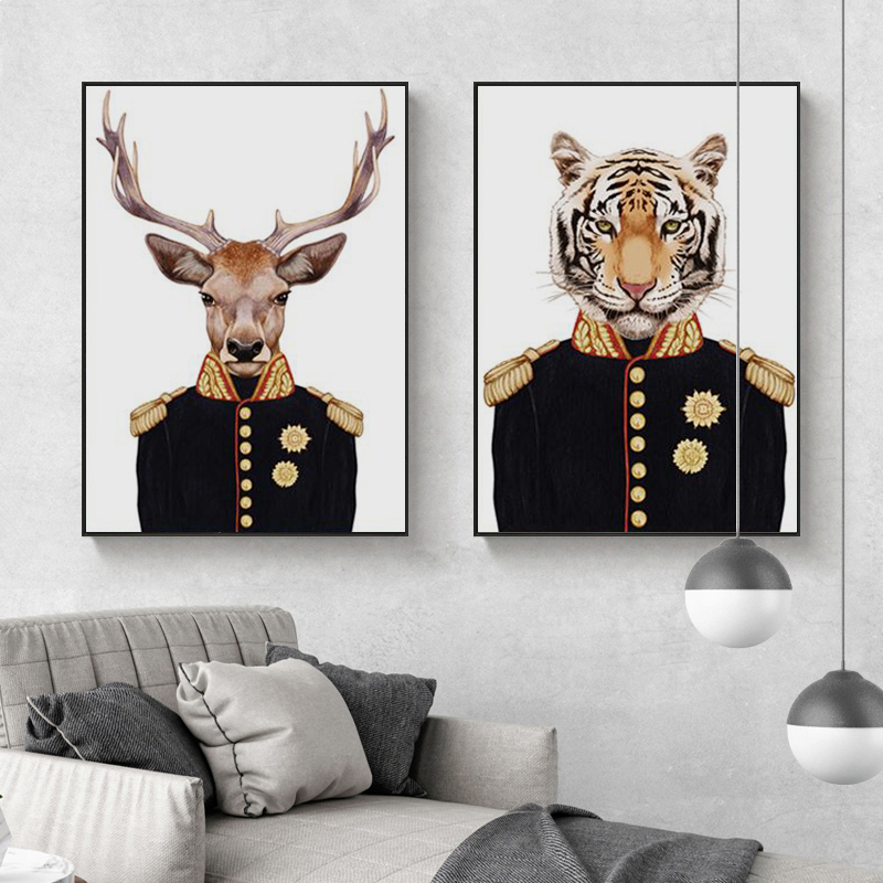 Vintage General Animals Canvas - đánh giá và giá Home Office York