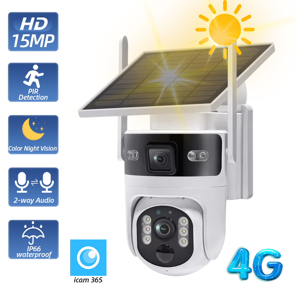 Wireless Outdoor PTZ Solar Sec - đánh giá và giá Home Office Pay
