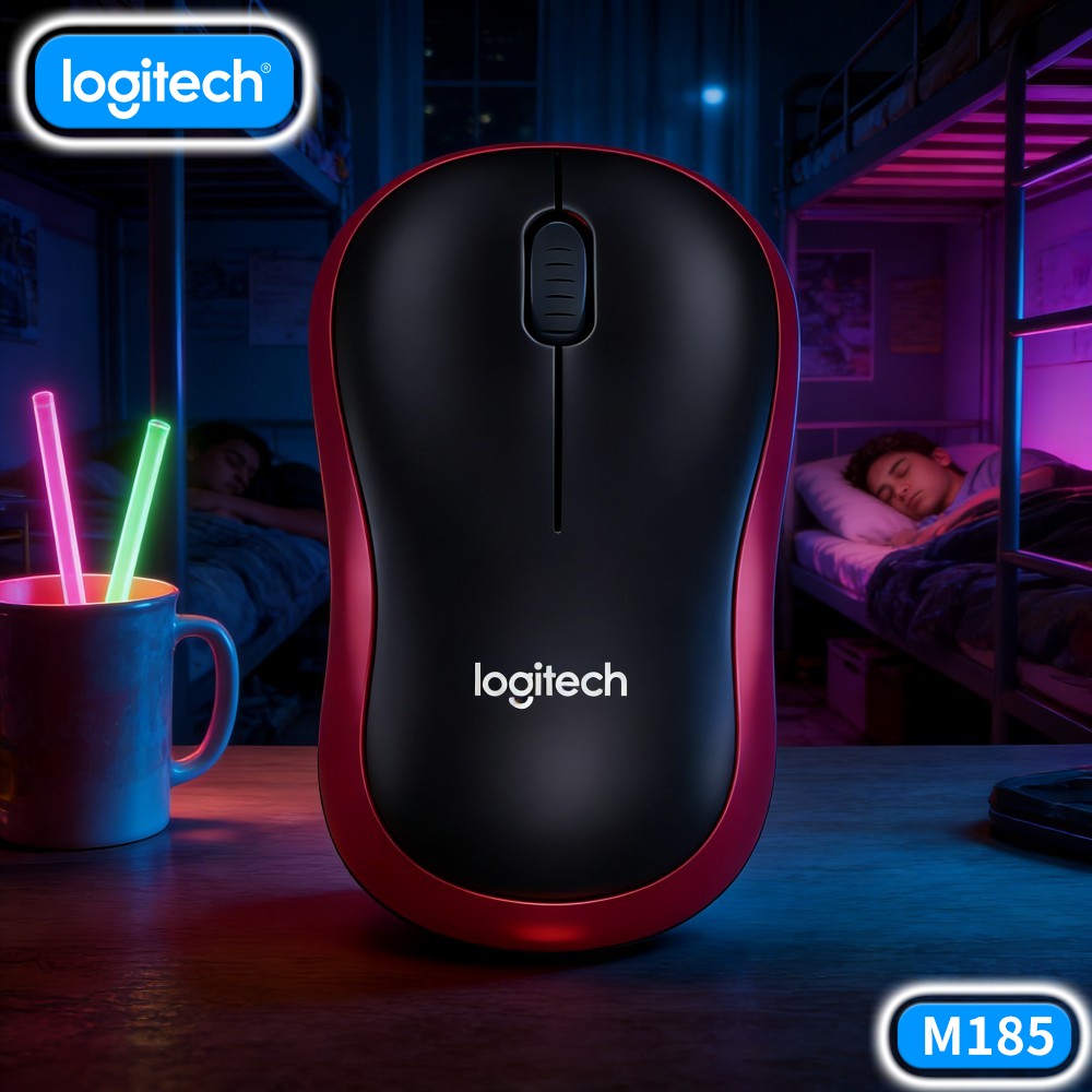 Logitech M185 Wireess Optica M - đánh giá và giá Home Office Pay