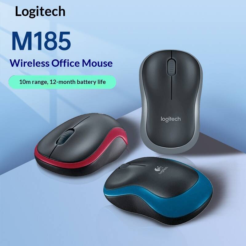 Logitech M185 Wireess Optica M - đánh giá và giá Home Office Pay