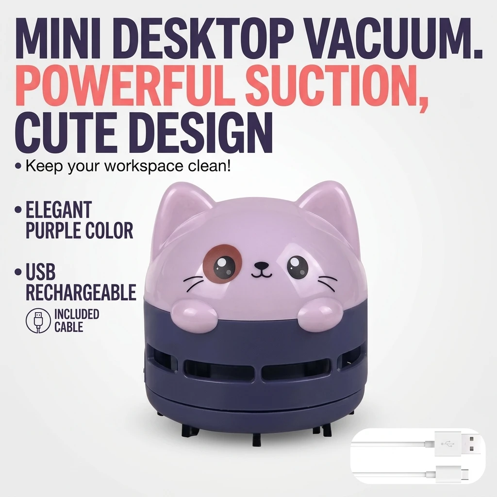 Desktop Vacuum Cleaner Mini Co - đánh giá và giá Home Office Box