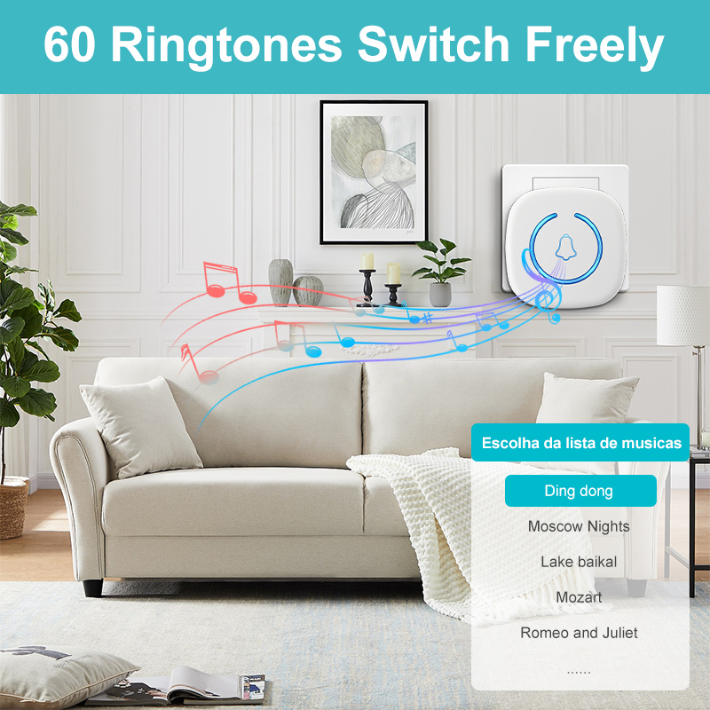 EZHEN Smart Wireless Doorbell  - đánh giá và giá Home Office Call Center