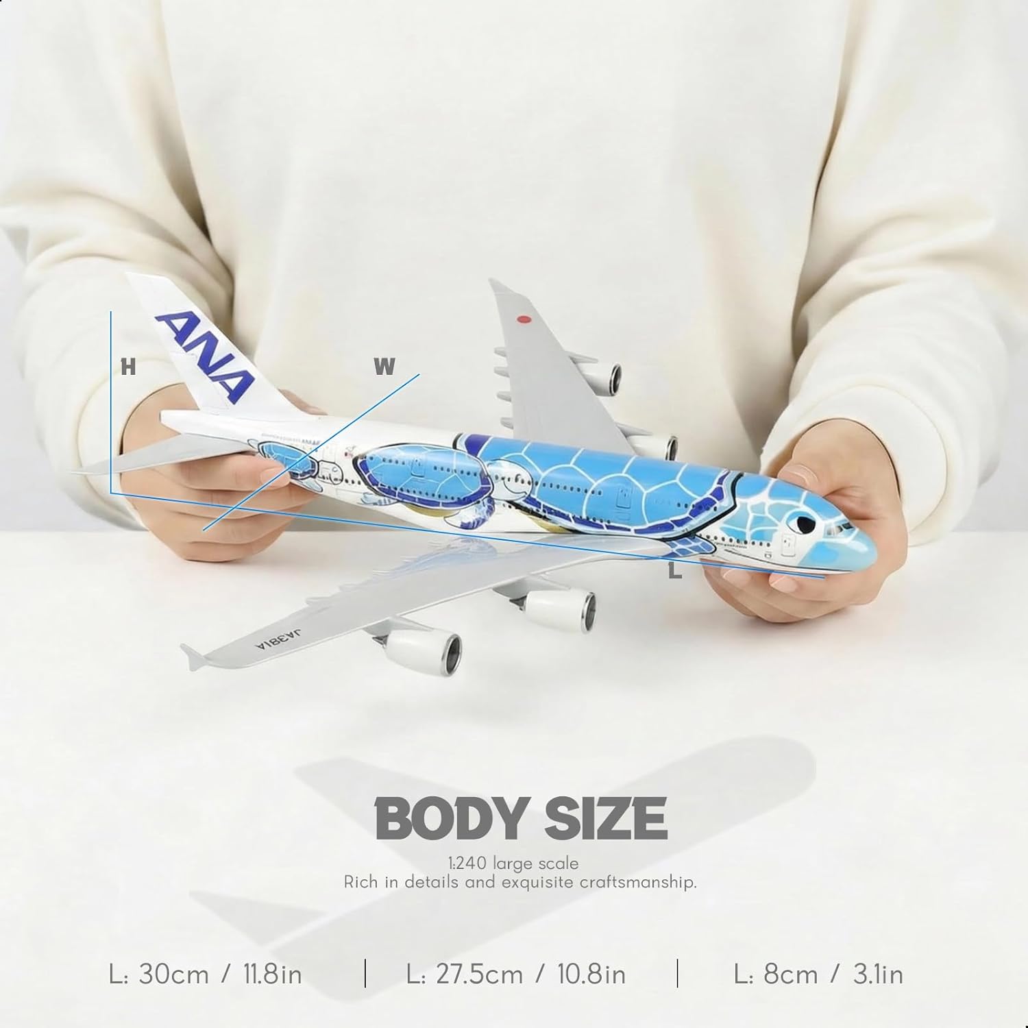 30cm ANA Turtle A380 Diecast R - đánh giá và giá Home Office Pay