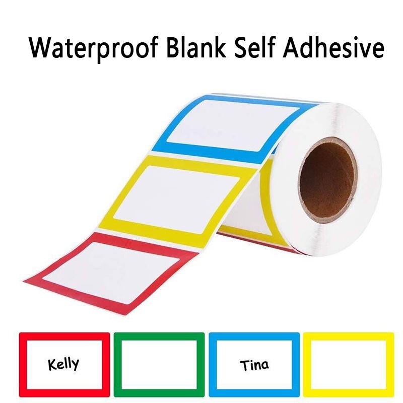 250Pcs Removable Blank Sticker - đánh giá và giá Home Office Freelancer