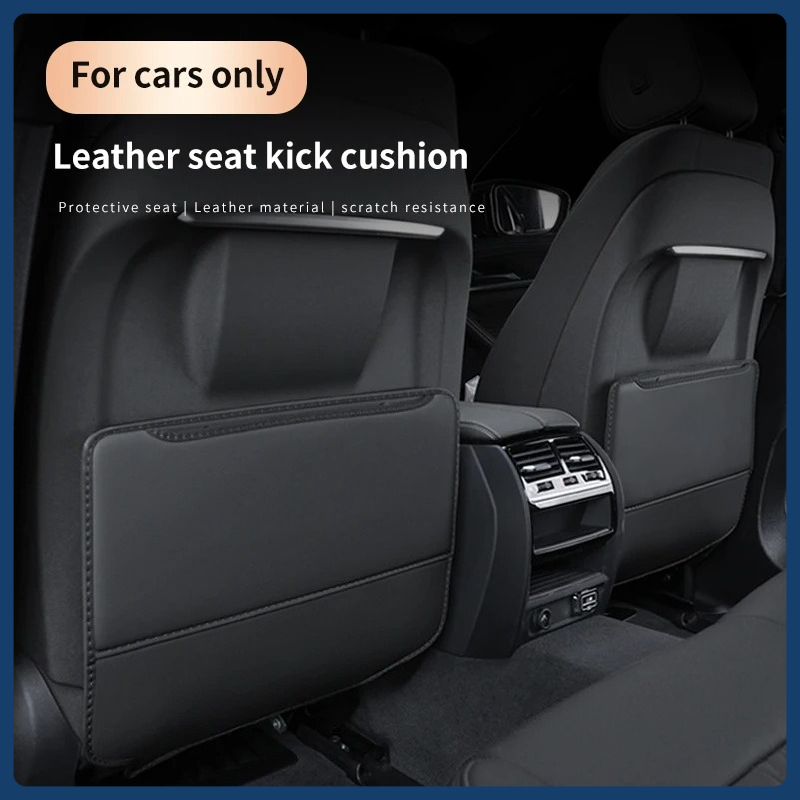 Car Anti-kick Pad Interior Pu  - đánh giá và giá Mesh Back Cushion