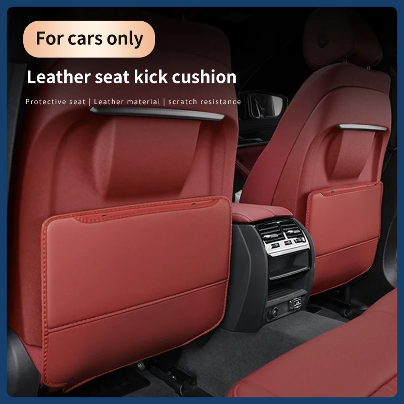 Car Anti-kick Pad Interior Pu  - đánh giá và giá Mesh Back Cushion