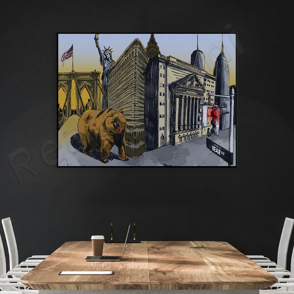 Bear Artwork | New York | Bear - đánh giá và giá Home Office York