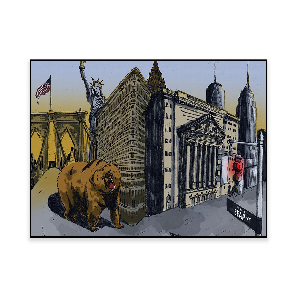 Bear Artwork | New York | Bear - đánh giá và giá Home Office York