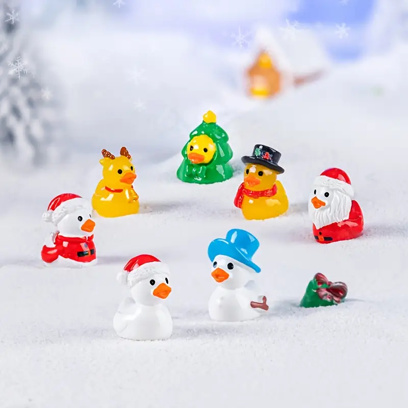 4/8pcs Cute Mini Resin Christm - đánh giá và giá Home Office Freelancer