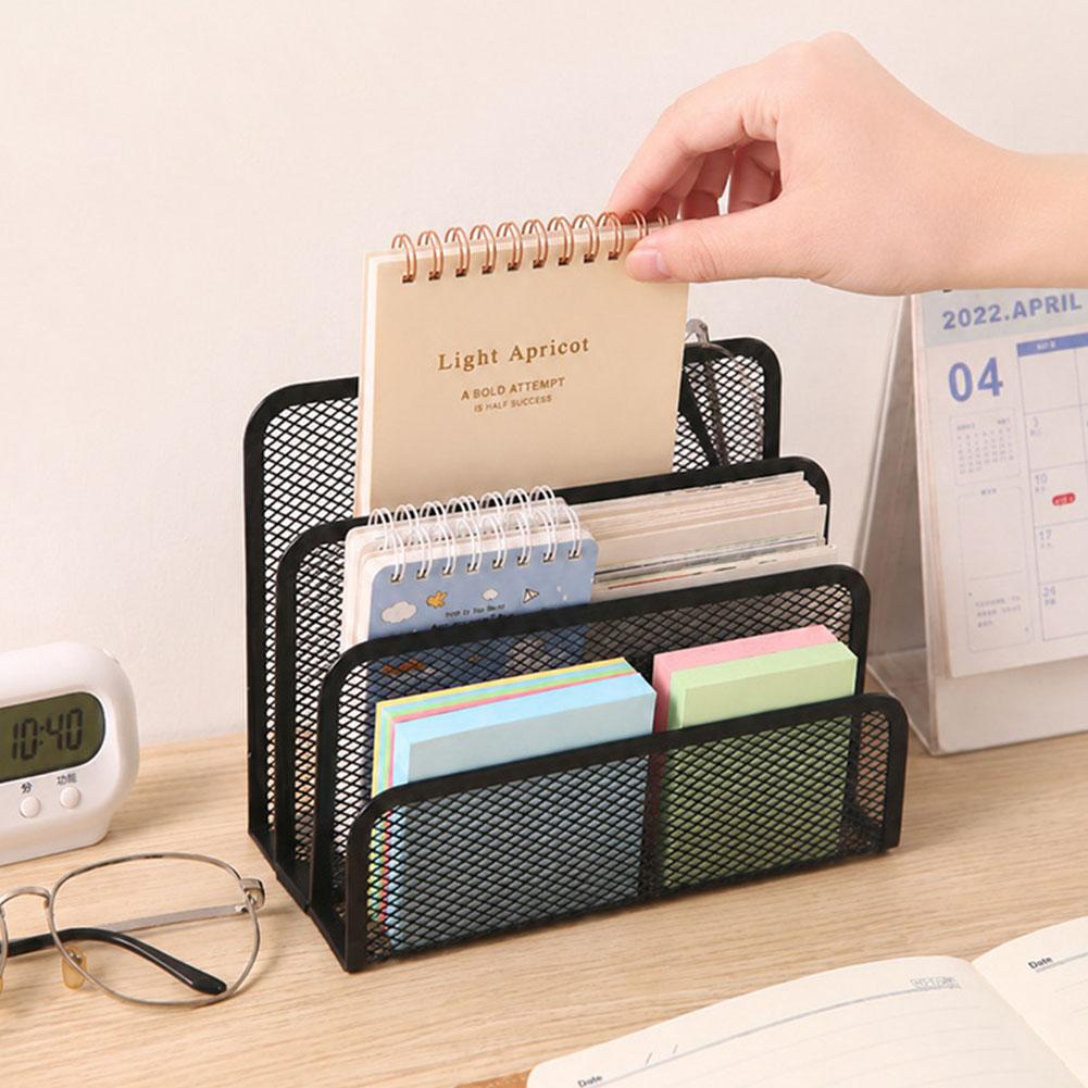 3‑Tier Metal Mesh Desk Organiz - đánh giá và giá Home Office Freelancer