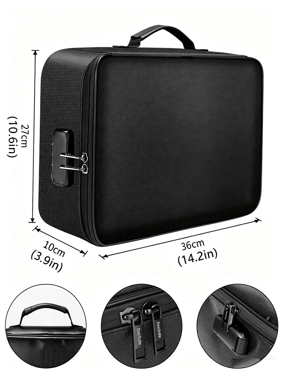 Large Capacity Brief Case, Fir - đánh giá và giá Home Office Passport