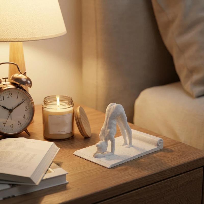 3D Printed Yoga Girl Phone Sta - đánh giá và giá Home Office Call Center