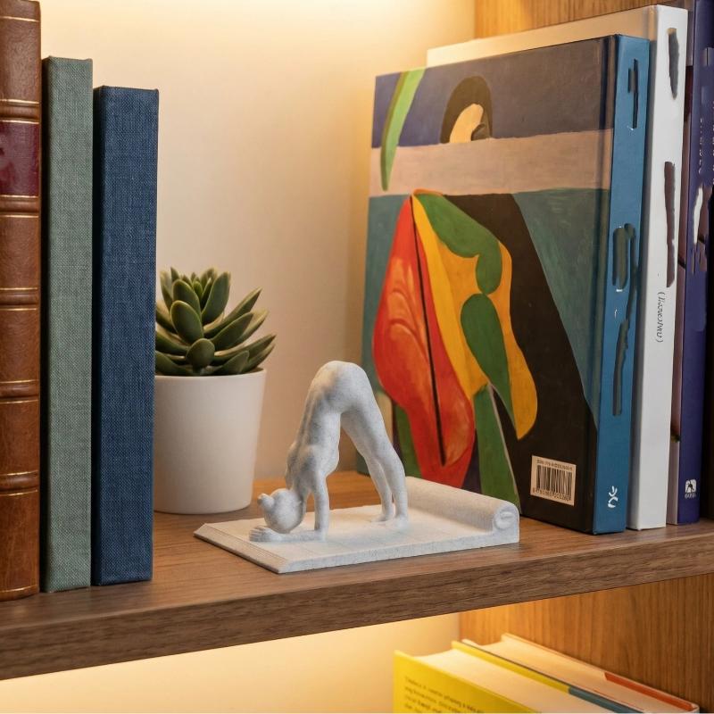 3D Printed Yoga Girl Phone Sta - đánh giá và giá Home Office Call Center