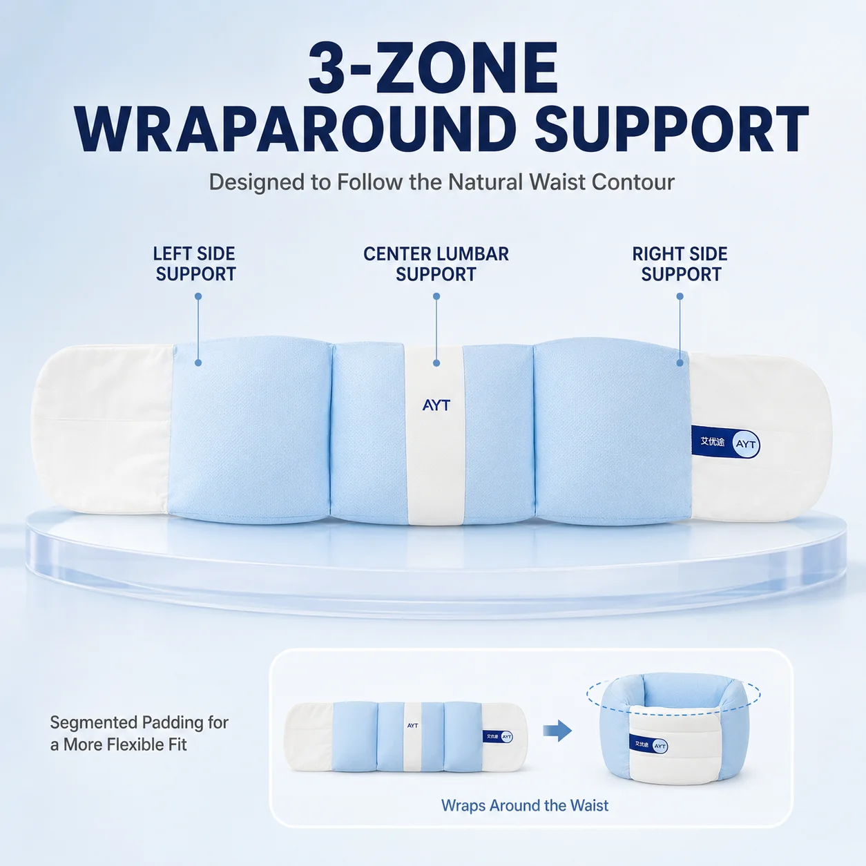 Sleeping Lumbar Support Pillow - đánh giá và giá Mesh Back Cushion
