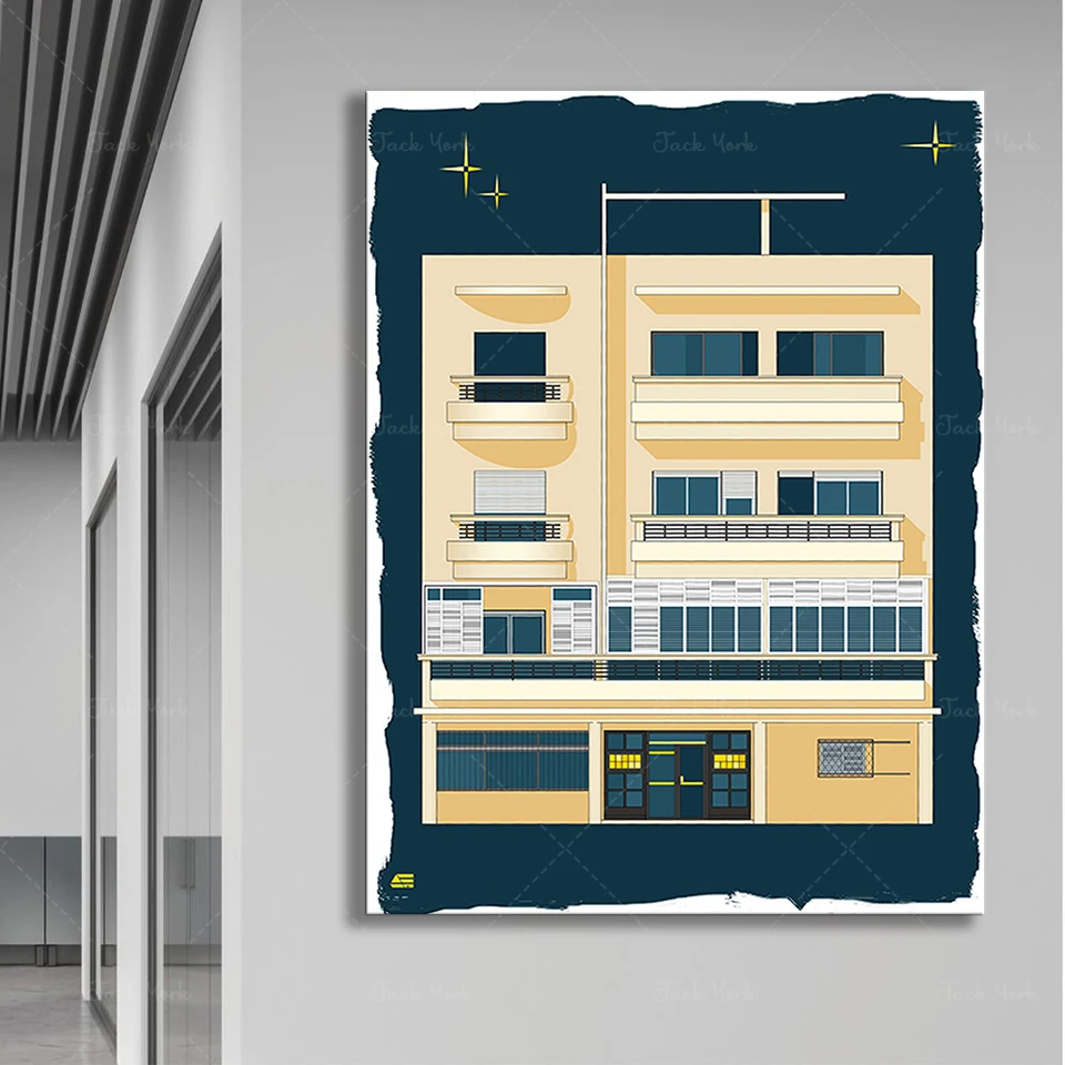 Bauhaus Tel Aviv Print Modern  - đánh giá và giá Home Office York