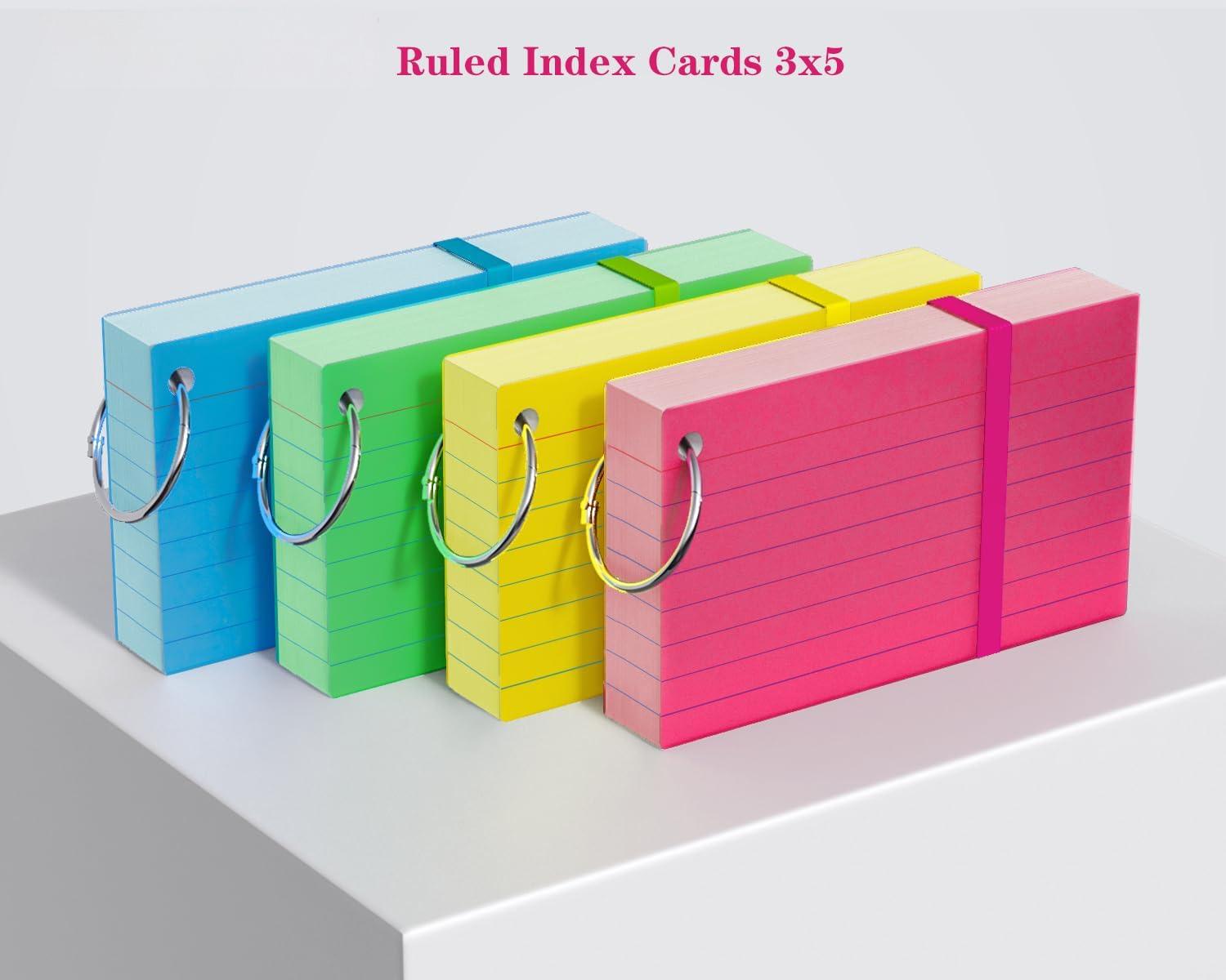 New 200 PCS Colored Index Card - đánh giá và giá Home Office New Rules