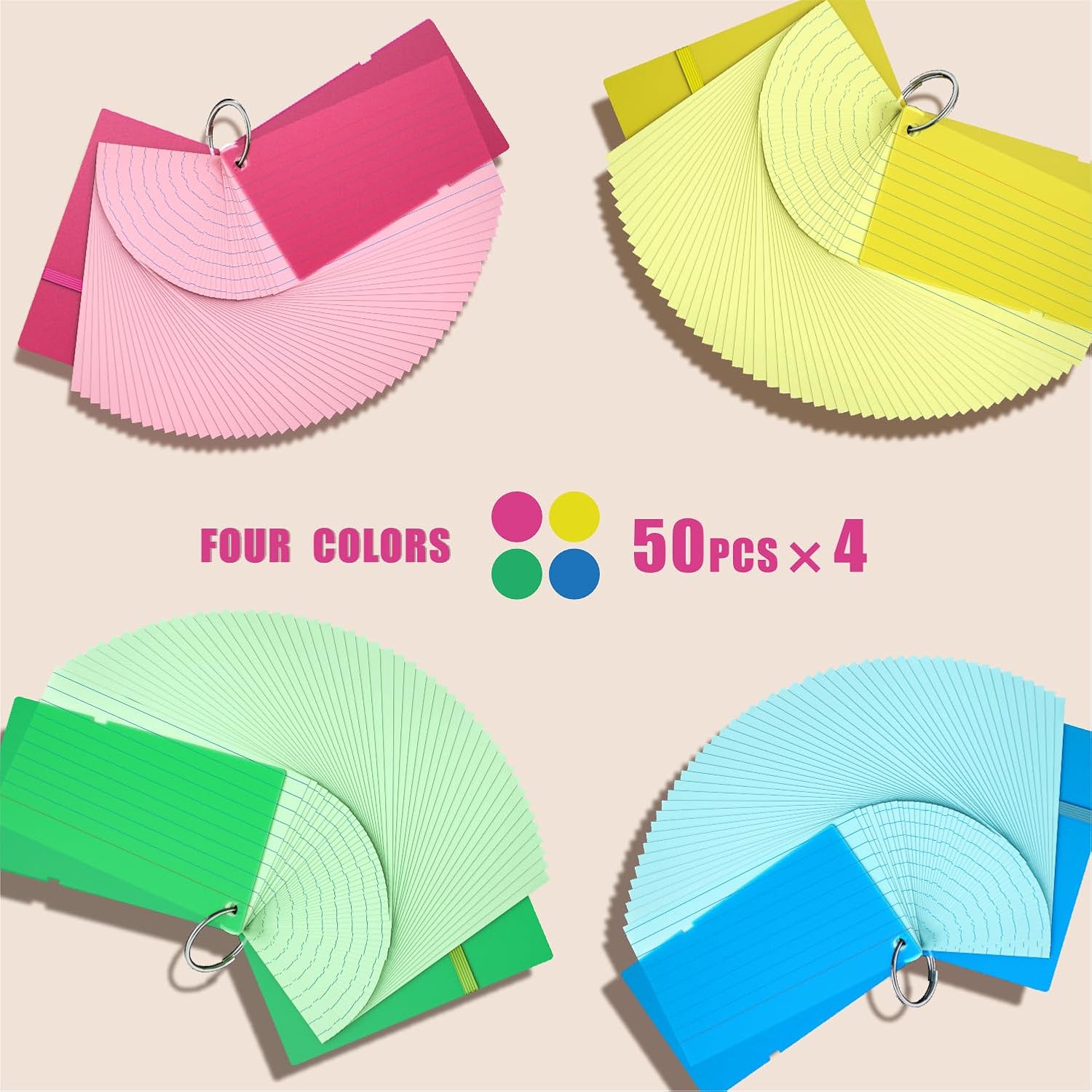 New 200 PCS Colored Index Card - đánh giá và giá Home Office New Rules