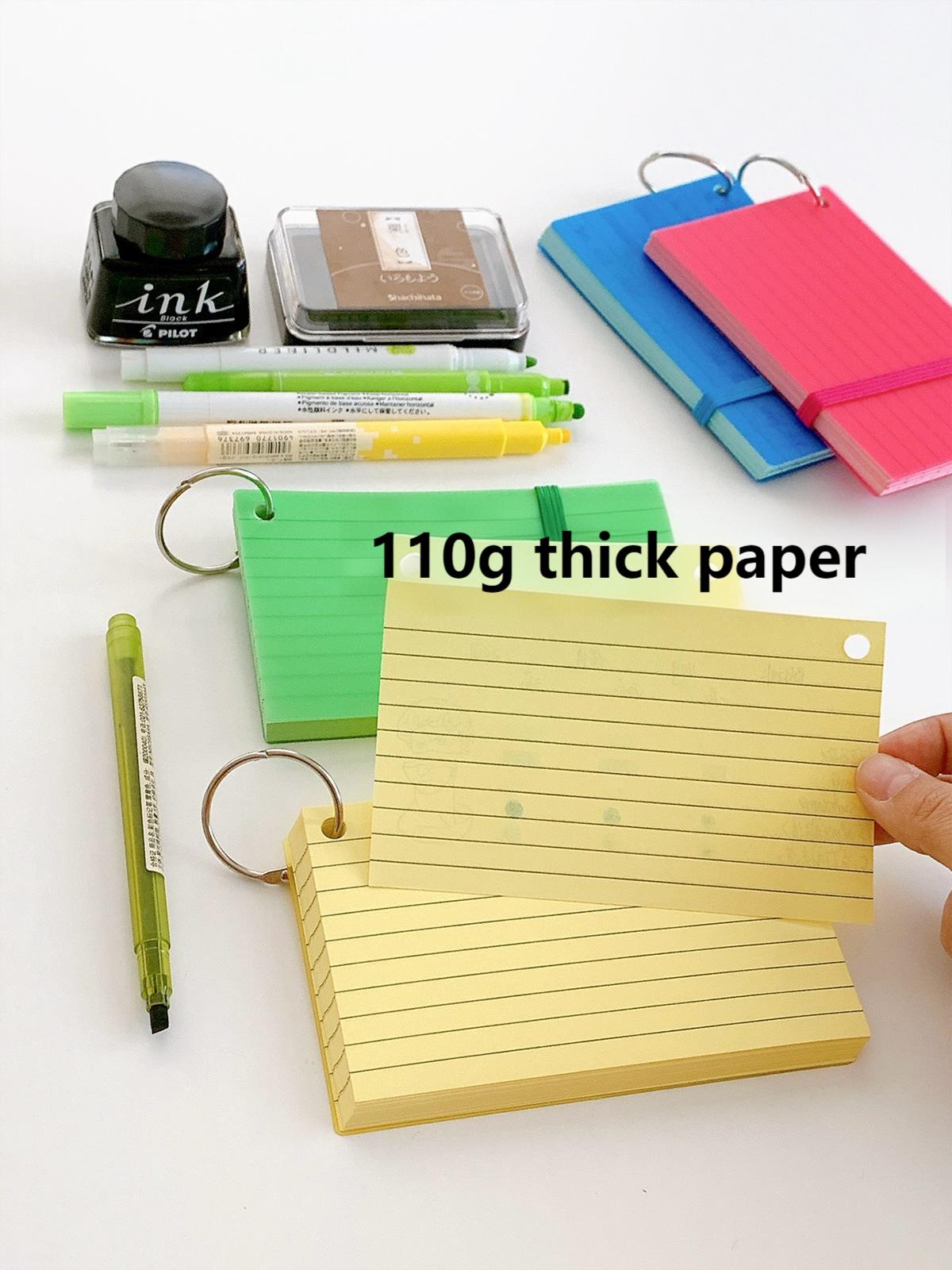 New 200 PCS Colored Index Card - đánh giá và giá Home Office New Rules