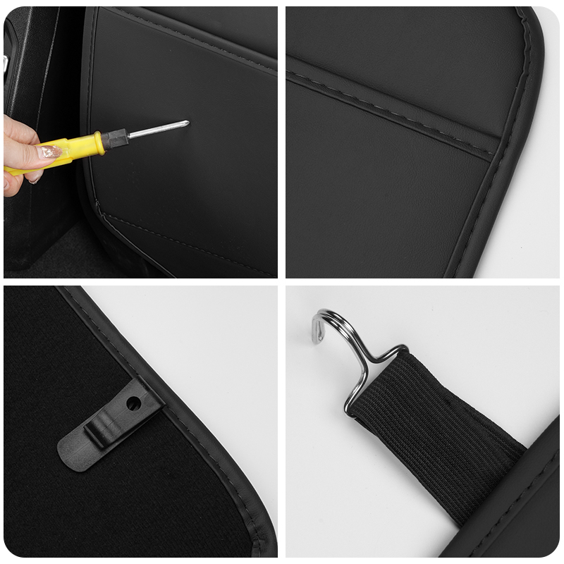 Car Seat Anti-Kick Pad Leather - đánh giá và giá Mesh Back Cushion