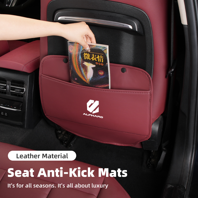 Car Seat Anti-Kick Pad Leather - đánh giá và giá Mesh Back Cushion